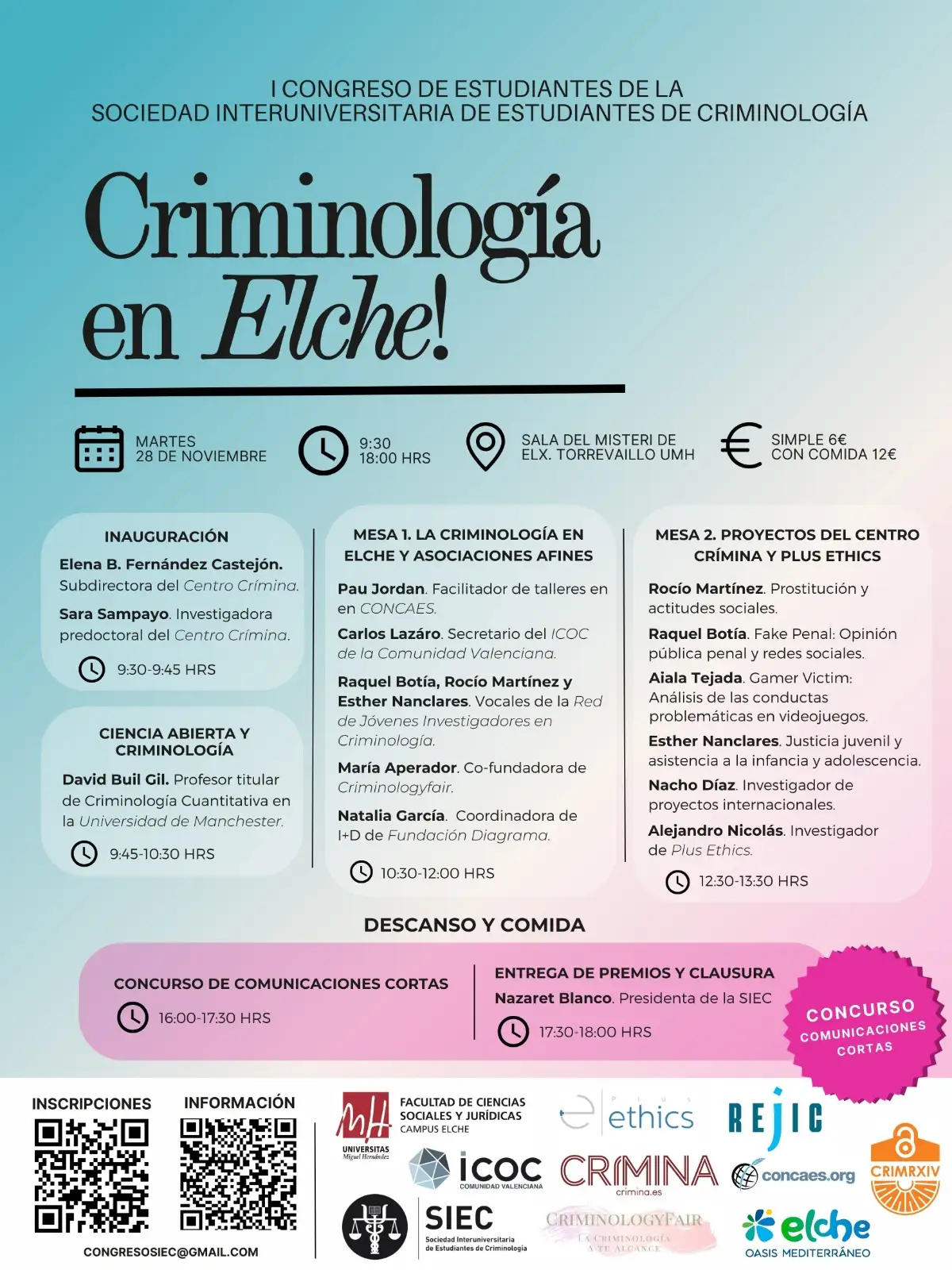 Imagen del congreso del EREC